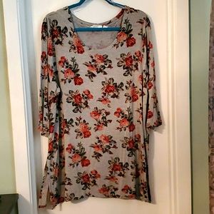 Plus size tunic